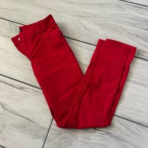 Vibrant Red Women's Pantsuit